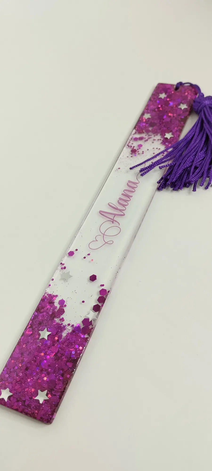 Marca Página Grande Personalizável com Nome, Frase, Estampa ou Apliques