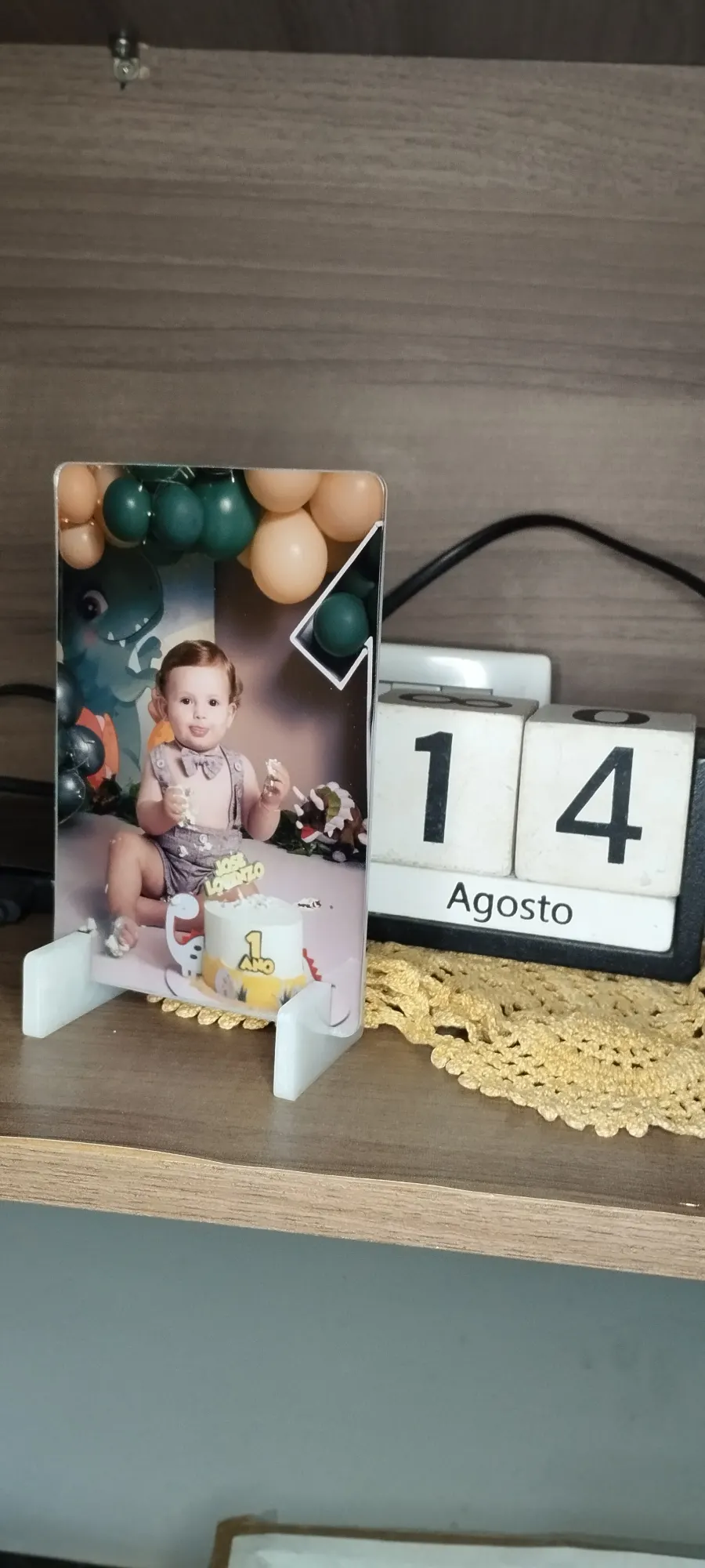 Porta Retrato em Resina Epóxi - Modelos Personalizáveis